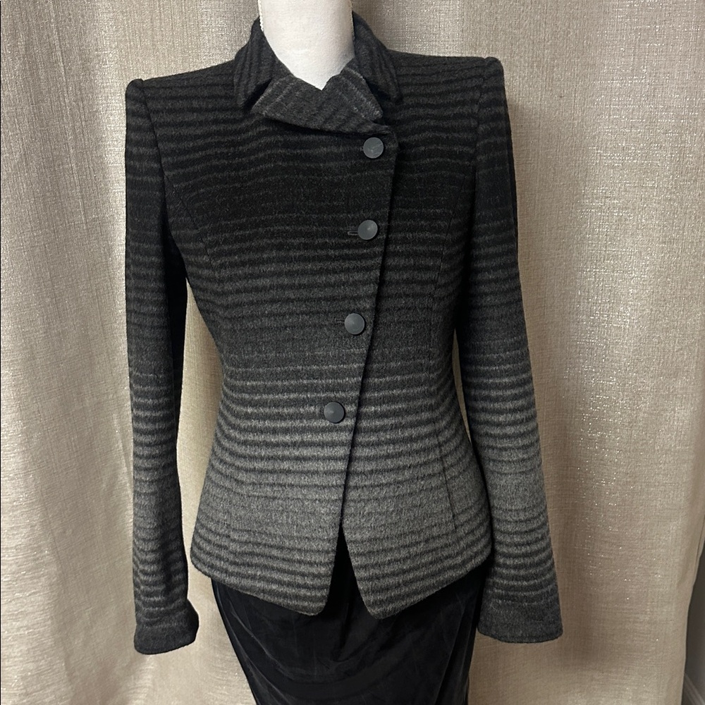 Emporio Armani Charcoal Gray Blazer